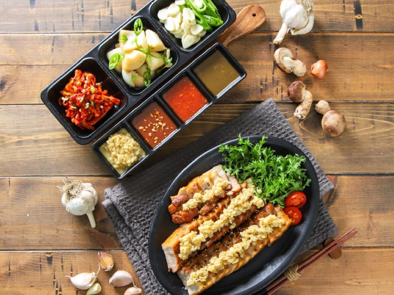 [맛있는상상]마늘보쌈+냉채족발
